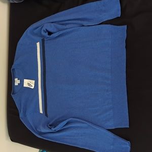 Old Navy Everyday Center-Stripe Crew-Neck Sweater for Men Size L